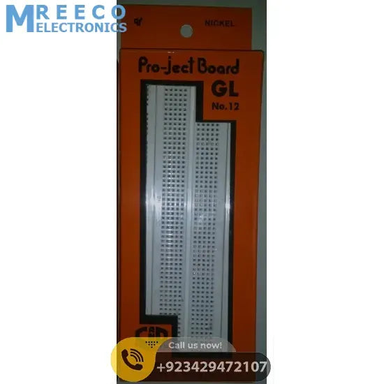 Breadboard Project Board GL NO.12 - Side View