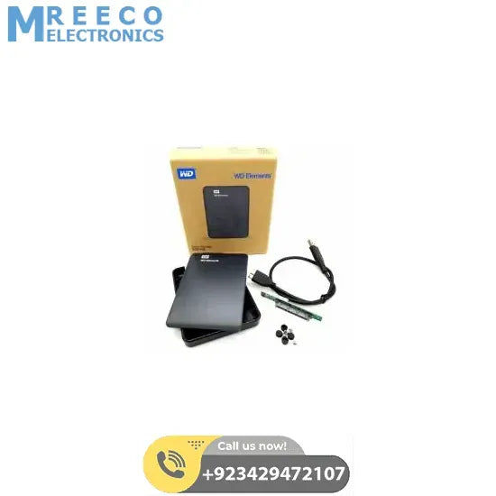WD Element Portable Hard Disk Portable External Case - Front View