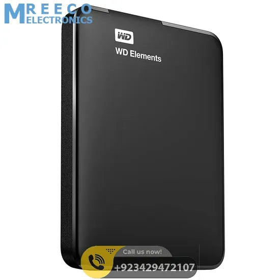 WD Element Portable Hard Disk Portable External Case - Back View