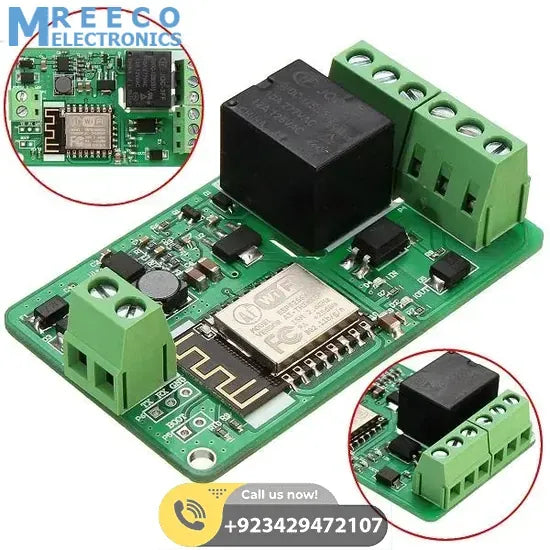 Wifi Relay Module - Front View