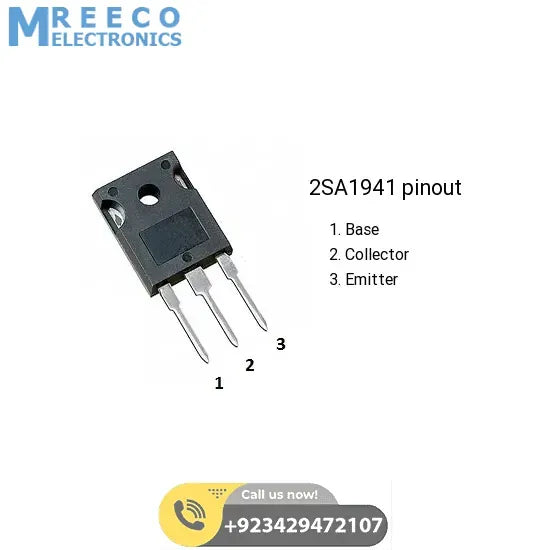 PNP Power Transistor Toshiba A1941 - Side View