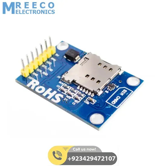 SIM800L 5V Volume 2 Wireless GSM GPRS Quad Band Module - Back View