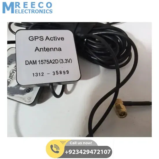 GPS Antenna – External Active Antenna – 3-5V 28dB - Front View