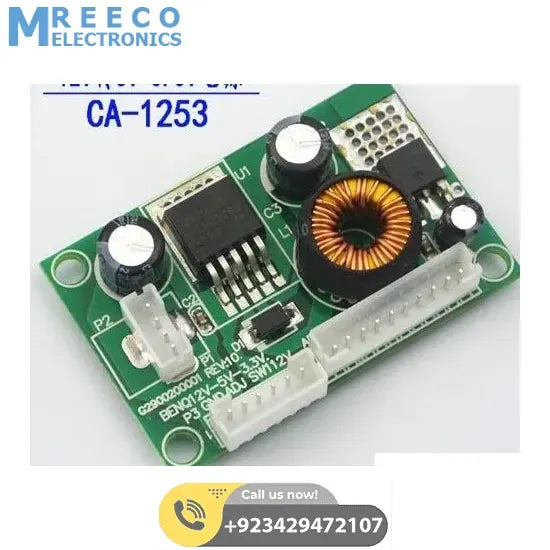 12v DC step down Convertor Module CA1253 DC TO DC Buck Converter - Front View