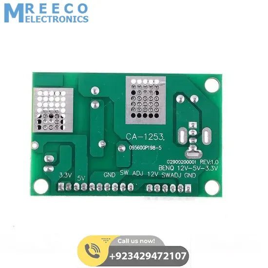 12v DC step down Convertor Module CA1253 DC TO DC Buck Converter - Back View