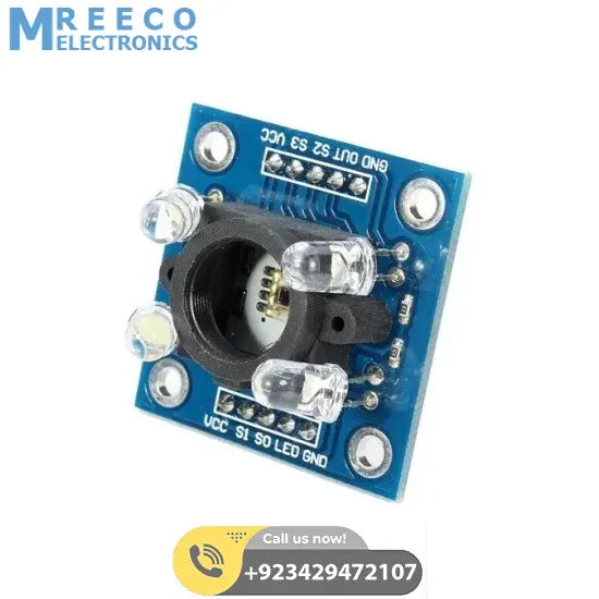 TCS3200 Color Sensor Module With Cap in Pakistan - Back View