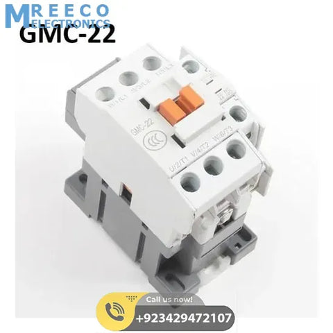 GMC 22 Magnetic AC Motors Contactor 60HZ 3P LS Series Contactor For Electrical Equipment - Front View