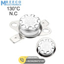 KSD301 250V 10A Temperature Control Switch 130 Celsius N.C Thermostat - Front View