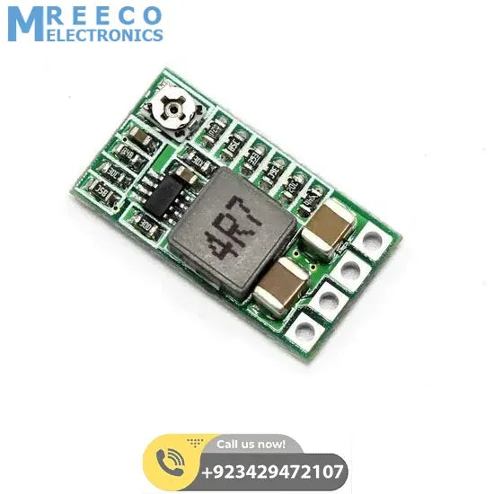 HW-613 Adjustable DC To DC Buck Converter Module 3A - Back View