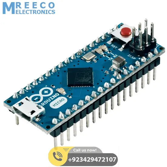 DELL Arduino Micro ATmega32U4 DELL - Front View