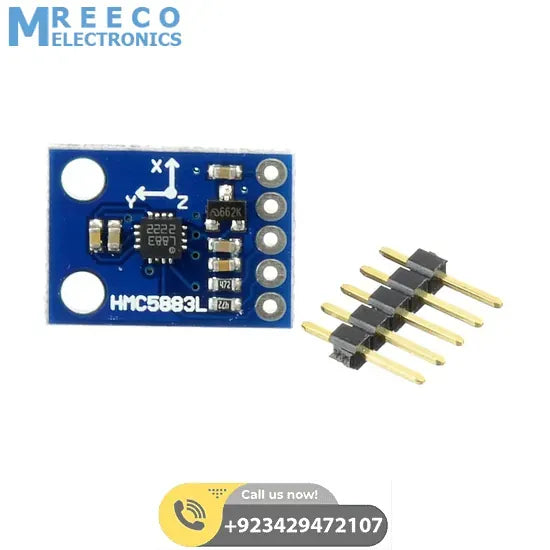 GY-273 HMC5883L Triple-axis Magnetometer Compass Module - Front View