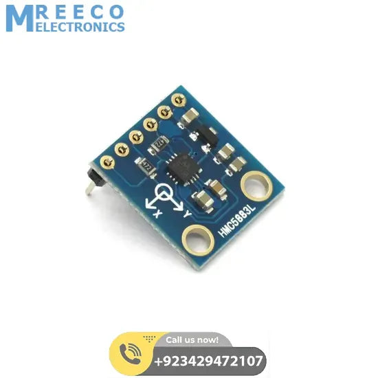 GY-273 HMC5883L Triple-axis Magnetometer Compass Module - Side View