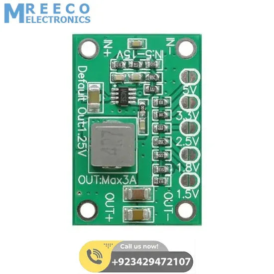 Adjustable Buck Convertor Module CA-1235 DSO198-61E Create All - Side View