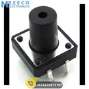 12 mm knob 4 pin Basic Digital I/O: Slide Switch, Push Button - Front View