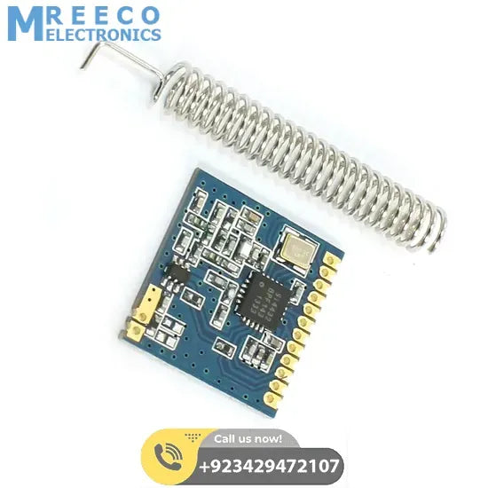 Retired Product XL4432-SMT SI4432 Wireless Transceiver Module In Pakistan - Front View