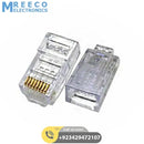 RJ45 Male Connector 8 pin - Back View
