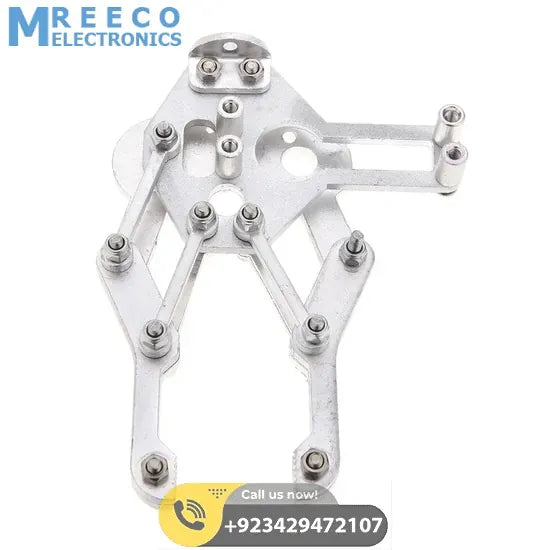 Mechanical Metal Gripper for Robot Mechanical Claw Robotic Arm Manipulator - Back View