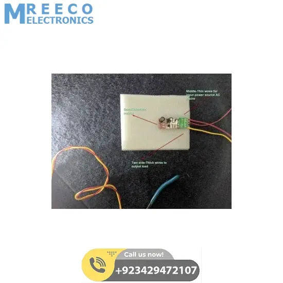 Energy Meter Breakout Board HLW8032 - Side View