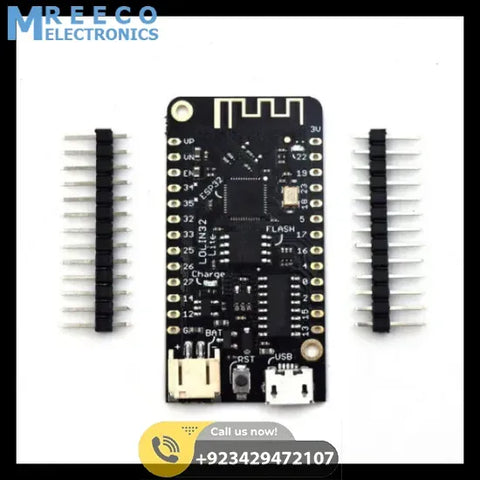 WEMOS LOLIN32 Lite ESP32 development Board - Front View