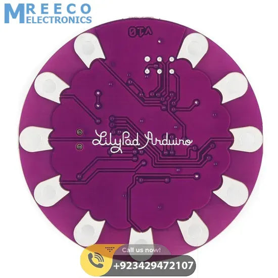 Arduino LilyPad ATmega32U4 In Pakistan - Back View