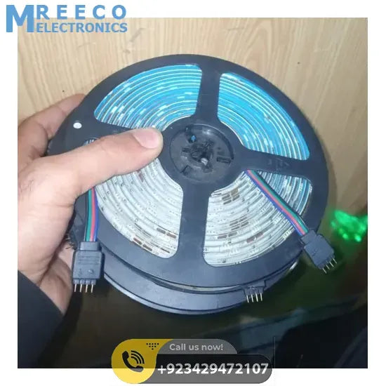 Faulty RGB LED strip Lot 5 Meter 5 Meter 30 LED Per Meter Dusty Lot - Front View