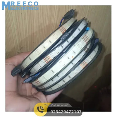 Faulty RGB LED strip Lot 5 Meter 5 Meter 30 LED Per Meter Dusty Lot - Side View