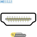HDMI Female to Micro HDMI male Converter Adapter For Raspberry Pi 4 - Side View