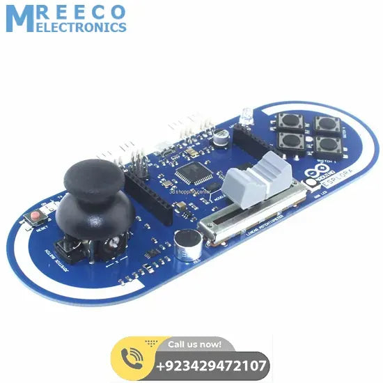 Arduino ESPLORA Joystick Photosensitive Sensor Board Support LCD - Front View