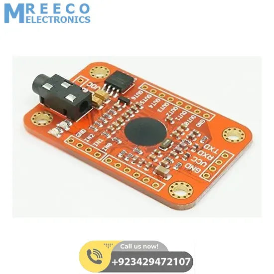 Arduino Voice Recognition Module V3 - Side View