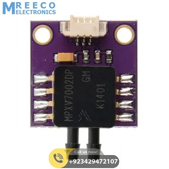 Arduino Pressure Sensor Module MPXV7002DP - Front View