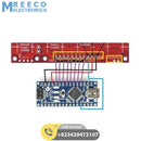 8 Channel Reflectance Sensor Array Module QTR-8A - Back View
