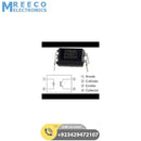 Original Sharp PC817 Optocoupler - Front View