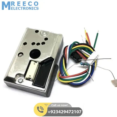 Dust Sensor Module GP2Y1010AU0F Compact Optical Dust Sensor - Front View