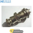 4 Pin 16mm XLR Cable Connector Panel Chassis Mount - Side View