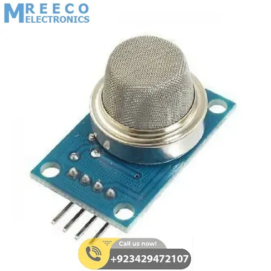 MQ5 Methane LPG Liquid Propane Gas Sensor Module in Pakistan - Front View