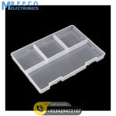 Adjustable Double Layer Component Organizer Tool Container Storage Box F240 - Back View