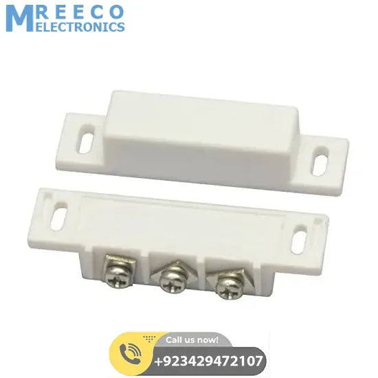3 Wire NO NC Magnetic Reed Sensor Signal Switch For Door Access Control - Side View