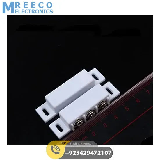 3 Wire NO NC Magnetic Reed Sensor Signal Switch For Door Access Control - Back View