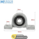 T8 Rod Holder 8mm Shaft Mounting Bearing Motor Shaft Holder - Front View