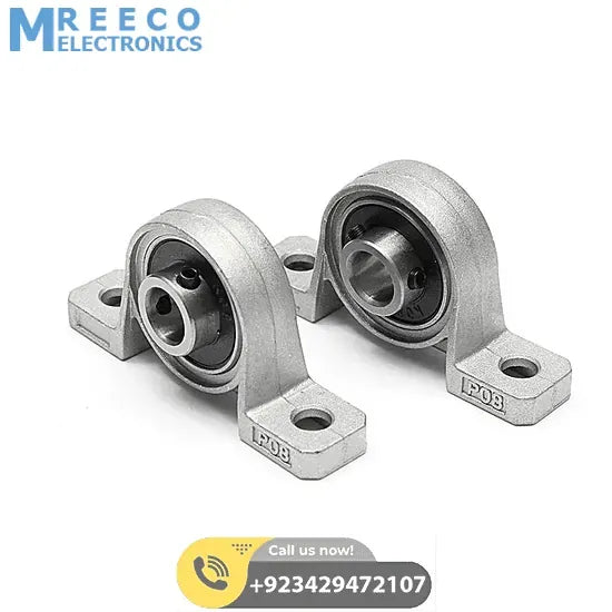 T8 Rod Holder 8mm Shaft Mounting Bearing Motor Shaft Holder - Side View