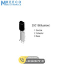 2SC1383 NPN TRANSISTOR IN PAKISTAN - Front View