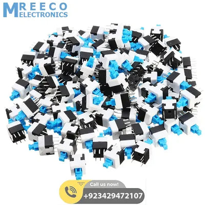 6pin Push Button 7X7 - Side View