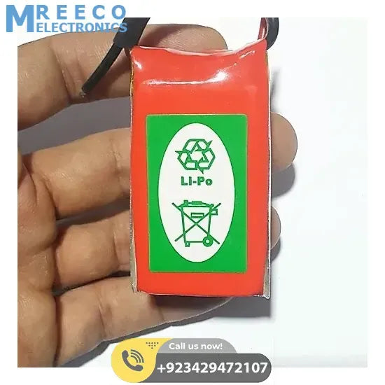 4S 14.8V 980mAh Lipo Battery in Pakistan - Side View