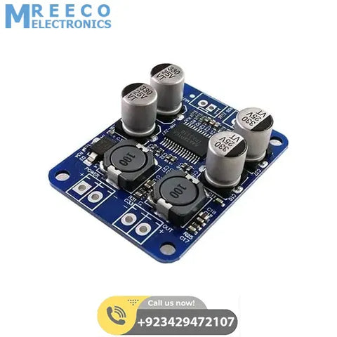 Digital 2 Channel Stereo Audio Amplifier Board Module TDA3118 - Front View