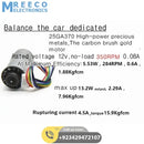 Self Balancing Robot Chassis With Wheel And Encoder Motors - Side View