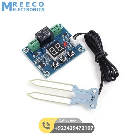 Digital Soil Moisture Sensor XH M214 Automatic Humidity Controller Module - Side View