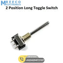 2 Position Long Toggle Switch Frsky Taranis - Front View