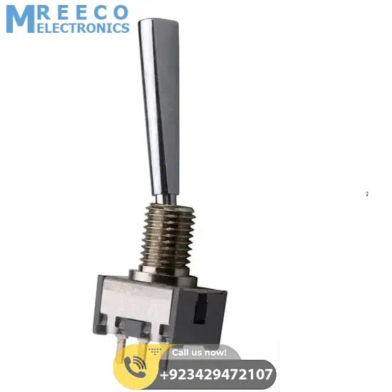 2 Position Long Toggle Switch Frsky Taranis - Side View