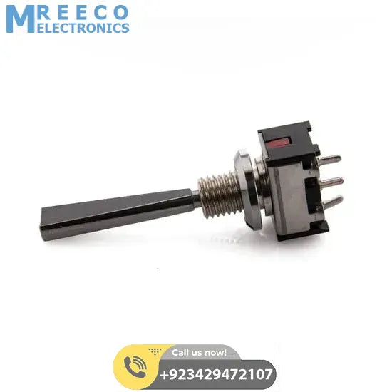 2 Position Long Toggle Switch Frsky Taranis - Back View