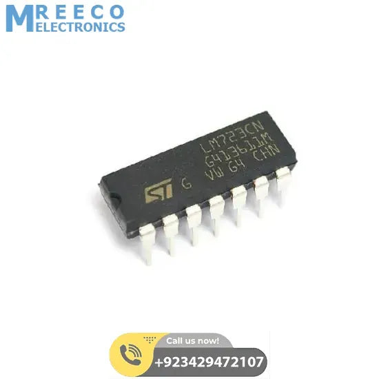 LM723 Voltage Regulator IC In Pakistan - Front View